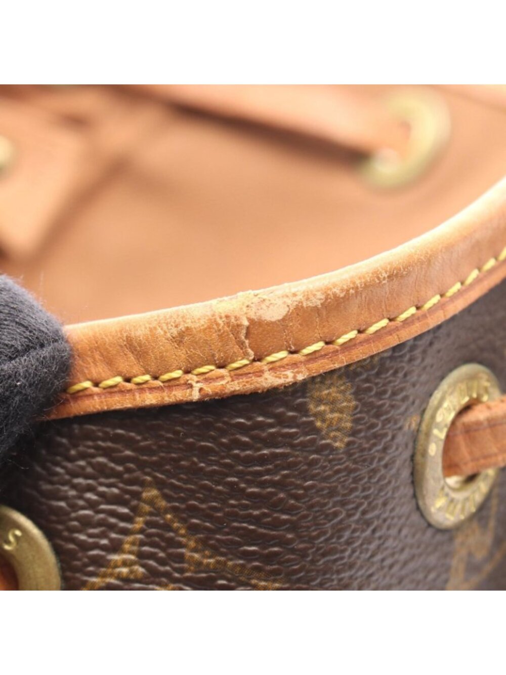 ★SOLD★ Louis Vuitton Backpack Montsouris MM Canvas Leather - Picture 12 of 12